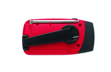 Logotrade biznesa dāvanas foto: Pārnēsājams radio SOS ar LED lukturīti