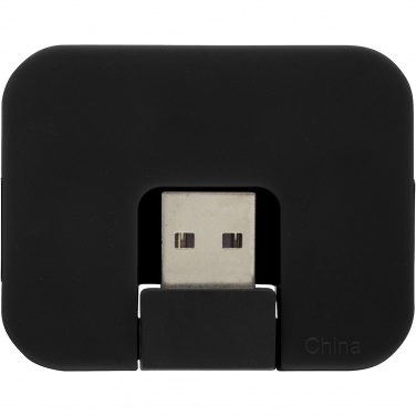 Лого трейд pекламные подарки фото: USB хаб Gaia с 4 портами