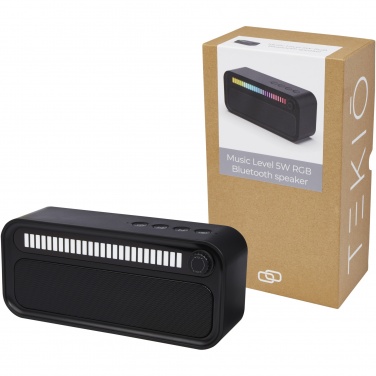 Лого трейд pекламные подарки фото: Колонка Music Level на 5 Вт с RGB-подсветкой и Bluetooth®