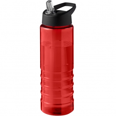 Логотрейд pекламные подарки картинка: Спортивная бутылка H2O Active® Eco Treble объемом 750 мл с куполообразной крышкой 