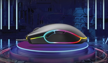 Логотрейд pекламные подарки картинка: игровая мышь RGB