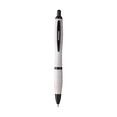 Логотрейд pекламные подарки картинка: Athos Wheat-Cycled Pen ручка для соломы из пшеницы