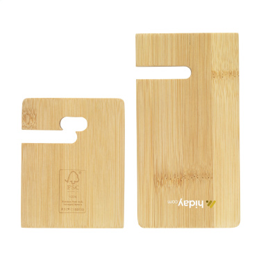 Логотрейд pекламные cувениры картинка: Подставка для телефона Miyo Bamboo
