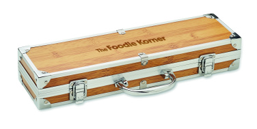 Логотрейд бизнес-подарки картинка: Stainless steel barbecue tools
