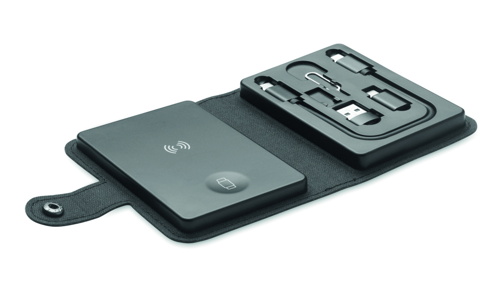 Лого трейд pекламные cувениры фото: 4 in 1 cable connector set 15W