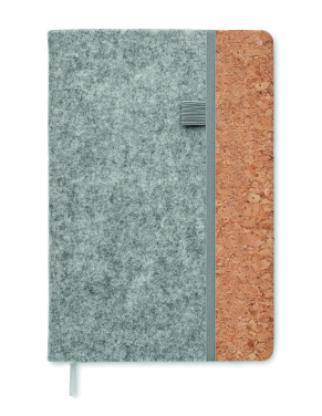 Логотрейд бизнес-подарки картинка: A5 RPET cork notebook