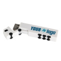 Пластиковая USB-флешка, многоцветный