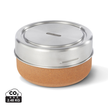 Лого трейд бизнес-подарки фото: Стеклянная миска для обеда Black+Blum 750 мл