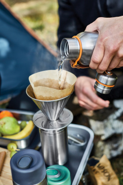 Лого трейд бизнес-подарки фото: Черная+Blum термобутылка для воды маленькая 500 мл