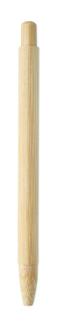 Лого трейд бизнес-подарки фото: Bamboo automatic ball pen
