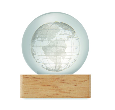 Лого трейд pекламные cувениры фото: LED globe glass ball