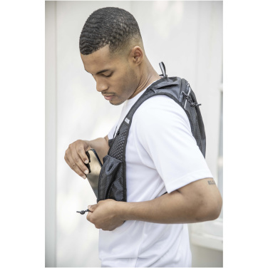 Логотрейд бизнес-подарки картинка: Nomad жилет для бега из переработанного материала, сертифицированного согласно GRS, с питьевой системой на 5 л