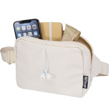 Лого трейд бизнес-подарки фото: Trip Aware™ дорожная сумка через плечо из переработанного материала GRS объемом 1 л