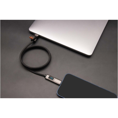 Логотрейд бизнес-подарки картинка: SCX.design C57 100W magnetic cable with display