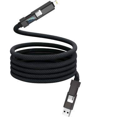 Логотрейд pекламные подарки картинка: SCX.design C57 100W magnetic cable with display