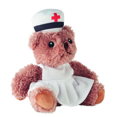Логотрейд pекламные подарки картинка: Teddy bear plush nurse