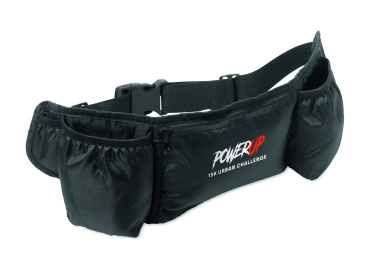 Лого трейд pекламные продукты фото: Sports waist bag 420D RPET