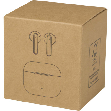 Логотрейд бизнес-подарки картинка: Altais гарнитура True Wireless Bluetooth® из переработанной пластмассы