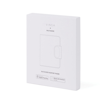 Логотрейд pекламные продукты картинка: Обложка для паспорта VINGA Baltimore RCS с двумя отделениями для просмотра.