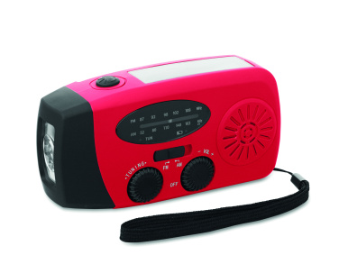 Лого трейд pекламные продукты фото: Portable radio SOS with LED torch