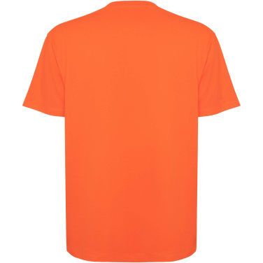 Логотрейд pекламные подарки картинка: Унисекс-футболка Bull свободного кроя из переработанных материалов с коротким рукавом