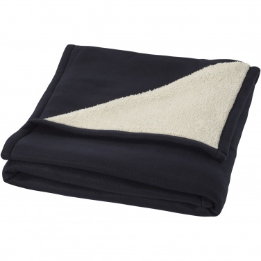 Logotrade profilprodukter bild: Springwood mjuk rutig filt i polarfleece och sherpafleece