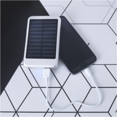 Logotrade profilprodukter bild: Bask 4000 mAh soldriven powerbank