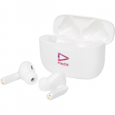 Logotrade presentreklam bild: Essos 2.0 True Wireless automatiskt parkopplande öronsnäckor med fodral