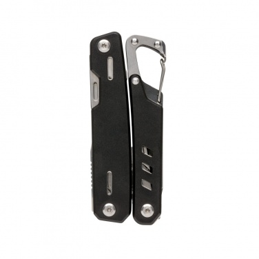 Logotrade profilprodukter bild: Solid multitool med karbinhake