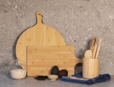 Logotrade profilprodukter bild: Ukiyo rund serveringsbräda i bambu