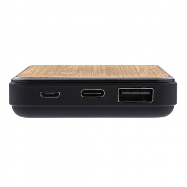Logotrade kampanjprodukter bild: 5.000 mAh powerbank i RCS återvunnen plast