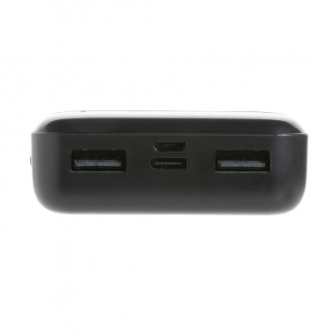 Logotrade profilreklam bild: 10.000 mAh powerbank i återvunnen plast, RCS standard