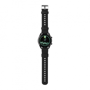 Logotrade kampanjprodukter bild: Rund Fit watch RCS återvunnen TPU