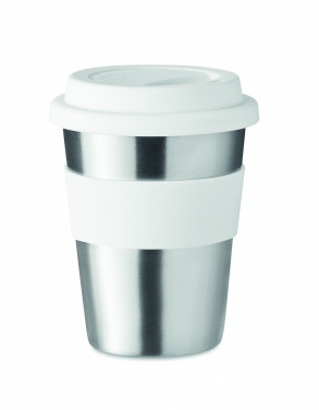 Logotrade reklamprodukter bild: Take away mugg rostfri