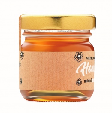 Logotrade reklamprodukter bild: Honungburk 50gr av ängsblommor