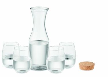 Logotrade profilreklam bild: Dryckesset i återvunnet glas
