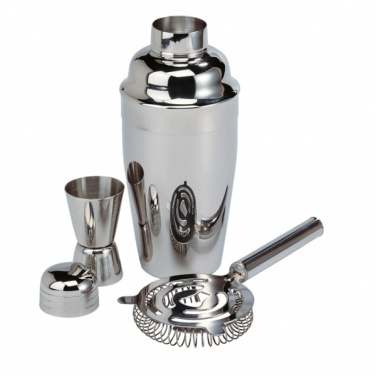 Logotrade profilprodukter bild: Cocktailset i metall, 3-delat MESSINA