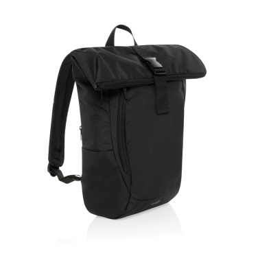 Logotrade reklamprodukter bild: Swiss Peak Aware™ RPET Leonard 15,6 laptop ryggsäck