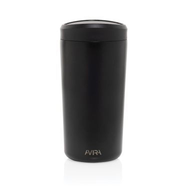 Logotrade profilprodukter bild: Avira Alix RCS re-steel klickmugg 400ML