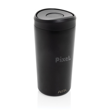Logotrade presentreklam bild: Avira Alix RCS re-steel klickmugg 400ML