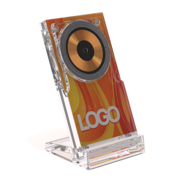 Logotrade presentreklam bild: Magcharge 15W magnetiskt trådlöst laddningsstativ