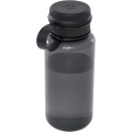 Ryder 900 ml RCS-certifierad RPET-sportflaska med multifunktionslock , Helt svart