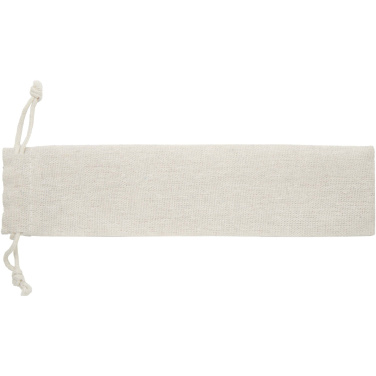 Logotrade presentreklam bild: Root bestickset i 5 delar av rostfritt stål och bokträ