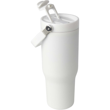 Logotrade profilprodukter bild: Bronx 900 ml vakuumisolerad termos av koppar och RCS-certifierat återvunnet rostfritt stål med ett lock med dubbla funktioner