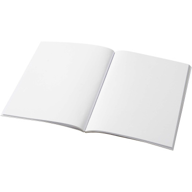 Logotrade reklamprodukter bild: Novella Austen A5 anteckningsbok med återvunnet mjukt omslag med kraftpapper, 50 ark 