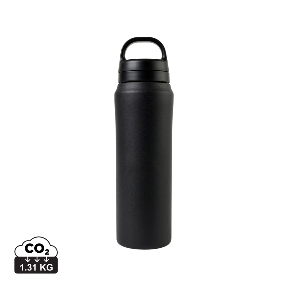 Logotrade profilprodukter bild: Aviana™ Rowan RCS återvunnen vattenflaska 470 ML