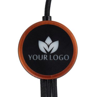 Logotrade kampanjprodukter bild: Kabel 3-i-1 med upplyst logotyp - LH-ZM04