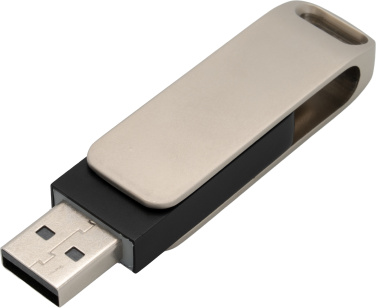 Logotrade kampanjprodukter bild: Metall-USB-minne
