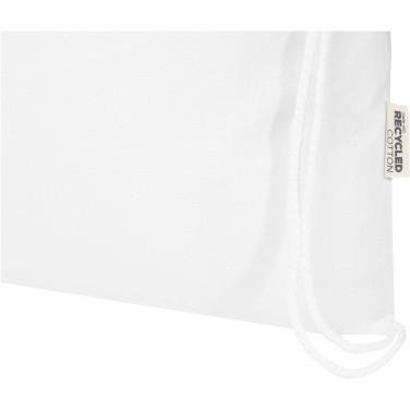 Logotrade profilreklam bild: Oregon Blend 140 g/m² väska med dragsko av återvunnen GRS 5L