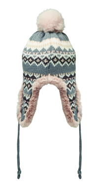Logotrade profilreklam bild: Stickad mössa med öronlapp